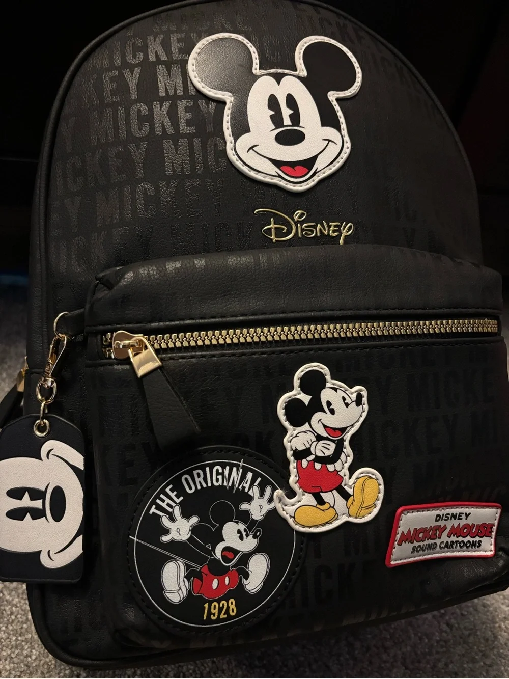 Primark Mickey Patches Backpack